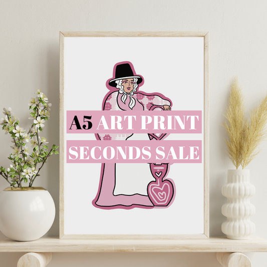 A5 Art Print - Seconds