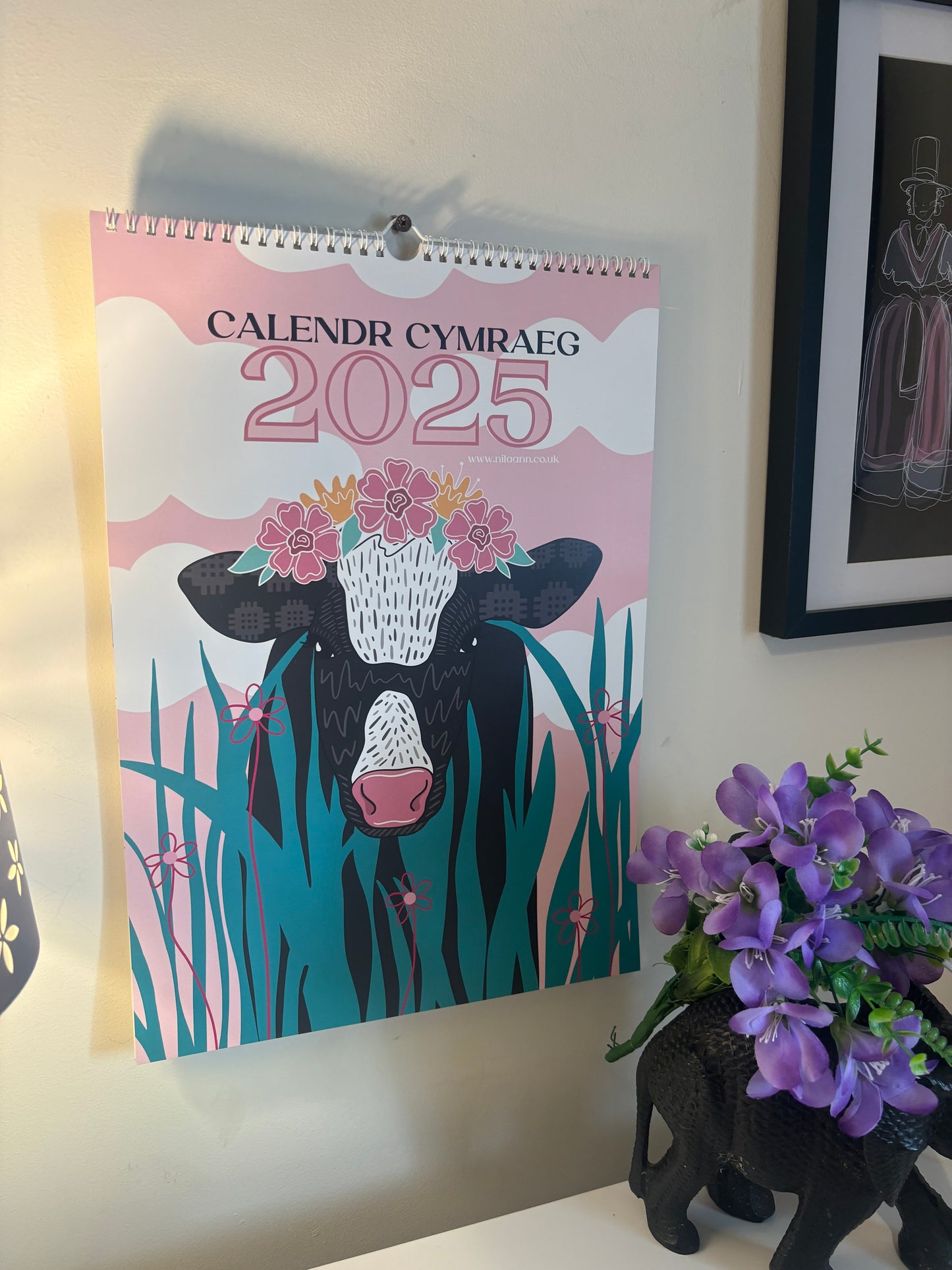 Calendr Cymraeg A3 - 2025 PRE ORDER