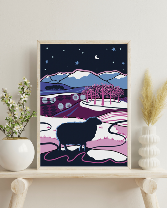 Eira Yn Eryri - Unframed Print