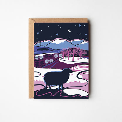 Eira Yn Eryri - A6 Greeting Card