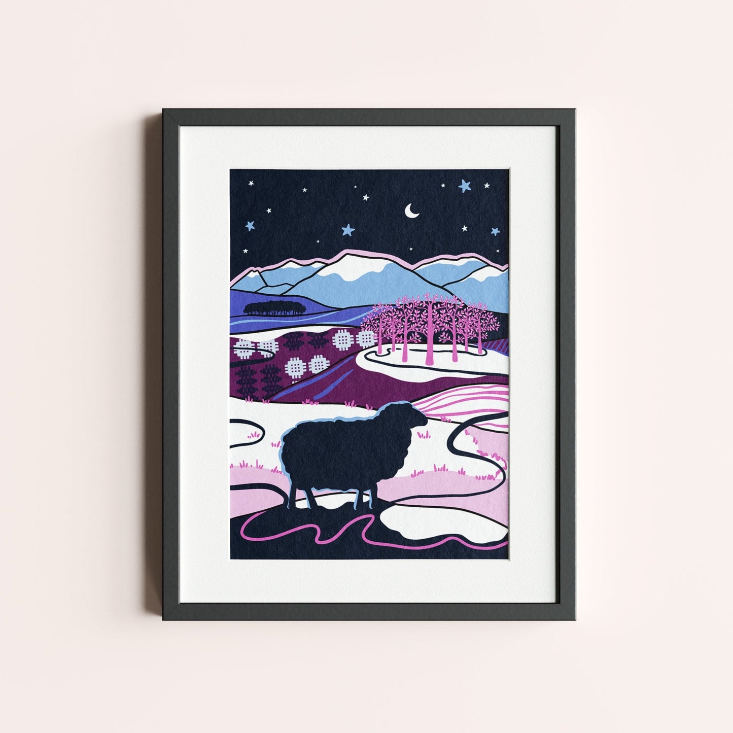 Eira Yn Eryri - Unframed Print