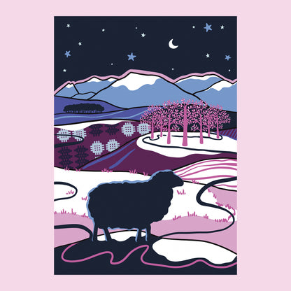 Eira Yn Eryri - Unframed Print