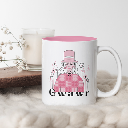 Personalised Welsh Lady Mug - 11oz