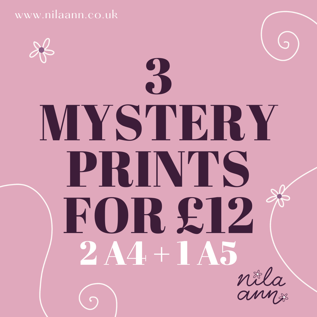 3 Mystery Prints for £12 *Seconds*