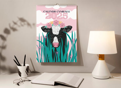 Calendr Cymraeg A3 - 2025 PRE ORDER